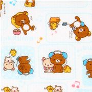 s�sser Rilakkuma San-X Stoff beim Musikh�ren kawaii