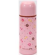 cute Thermos bottle with donuts candy dots Japan