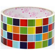 cute big colourful checkered Deco Tape
