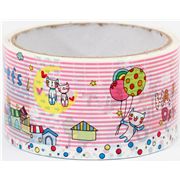 cute big stripes animals Deco Tape kawaii