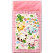 cute eraser with panda, bunny, elephant Crux Japan