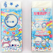 cute eraser with soap bubbles from Kamio Japan