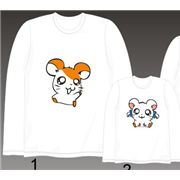 s�sses Hamster Longshirt Pullover Hamtaro weiss M