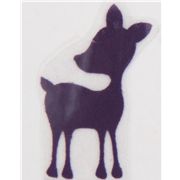 s�sses mini Reh Velours zum Aufb�geln lila kawaii