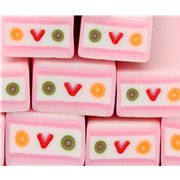 s�sse Miniatur Kuchen Ton Stangen DIY 5 St�ck