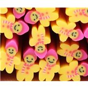s�sse Miniatur M�nnchen Ton Stangen DIY 5 St�ck