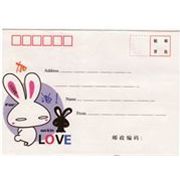 Love Bunny kawaii Envelope Bunnies