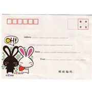 Love Bunny kawaii Envelope with Heart