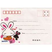 Love Bunny kawaii Envelope Bunny with Dress
