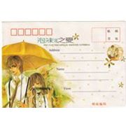 Manga kawaii Envelope Girl Umbrella