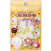 Glitzer Deko Steine Miniatur decoden Herz Stern Blume
