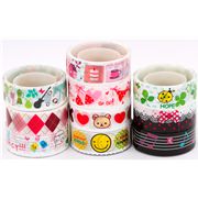 kawaii Deko Tape Klebeband 10er Set 29