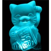 Maneki Neko kawaii Flash Lamp