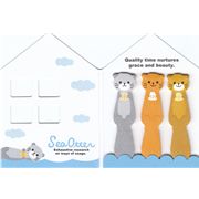 kawaii bookmark stickers sea otter Post-it