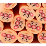 miniature Anpanman Superman cane clay sticks DIY 5 pcs