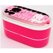 pink Phoenix Bento Box poodle dogs Lunch Box Sandwich