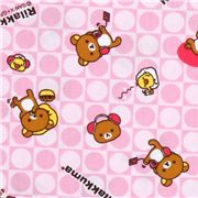 rosa Rilakkuma B�r San-X Stoff Punkte