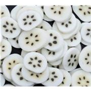 s�sse kawaii Miniatur Banane Ton Scheiben DIY 10 St�ck