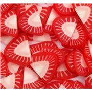 s�sse kawaii Miniatur Erdbeeren Ton Scheiben 10 St�ck