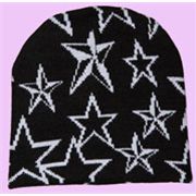 black cap with stars