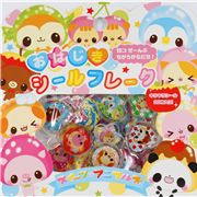 Sticker T�te super s�sse Tiere Aufkleber Japan