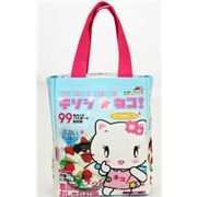 hell-blaue Tasche Tenshi Neko Strawberry Cake