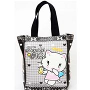 schwarze Tasche Tenshi Neko with hearts