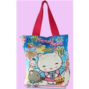 blaue Tasche Tenshi Neko Flower Kitty