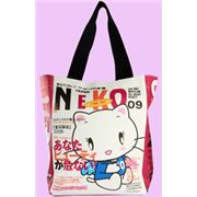 dark red-white bag *Tenshi Neko Angel*