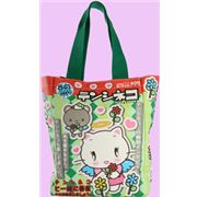 gr�ne Tasche Tenshi Neko Flower Kitty