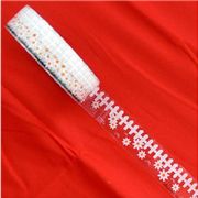 transparent daisy Deco Tape Scotch tape