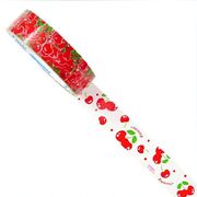 transparent red cherries Deco Tape Scotch tape cute