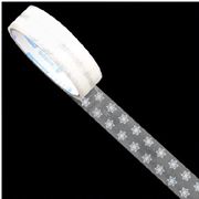 transparent white snowflakes ornaments Deco Tape
