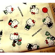 yellow Hello Kitty Fabric bike apple book 0.5m