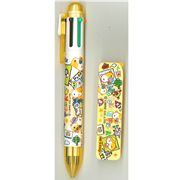 yellow ballpoint multicolored pen Nohohon Park