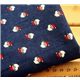 Christmas Fabric with Santa Claus heads half yard