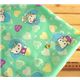 Hello Kitty Stoff gr�ne Herzen Sanrio 0,5m