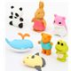 Iwako Radiergummi Tiere Box 7 St�ck Set kawaii