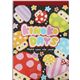 Kamio Memo Pad colorful Toadstools Japan kawaii