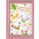 Kamio Mini Memo Pad Animals in plastic case kawaii