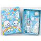 Kamio cute stationery set box pencil eraser clip cute