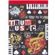 Kamio mini Memo Pad music glitter heart Japan kawaii