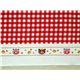 Animals checker Kokka fabric from Japan kawaii half yard