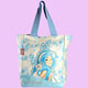light-blue Shopper bag Minmie Embroidery
