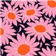 Vera Bradley Stoff rosa Sonnenblumen 0,5m