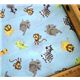 Zoo Tiere Stoff Giraffe Elefant Affe Krokodil 0,5m