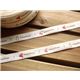 beiges Zakka Webband Weihnachten 15mm