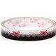 black Deco Scotch Tape dots ribbon kawaii cute