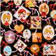 black Japanese fabric girls portrait photos Cosmo