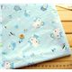 S�sser blauer Hello Kitty Stoff von Sanrio Japan 0,5m